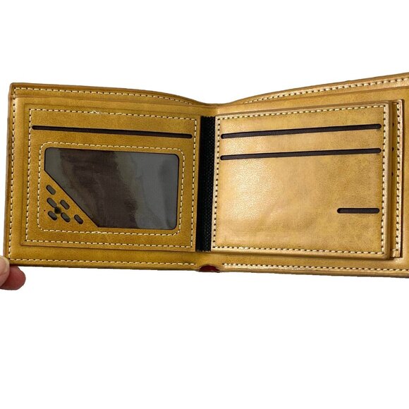 Attack on Titan Wallet - AOT Anime Brown Bifold - Wings of Freedom Survey Corp - Picture 5 of 6